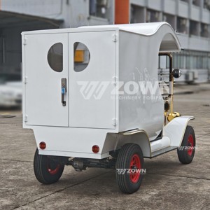 Véhicule Classique Populaire en Promotion : Mini Pick-up Blanc Rétro Vintage pour Tourisme - Product Image 1