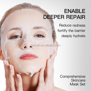 JANSAXU masker leher susu kambing pengencang, masker pelembap dan penghidrasi leher kering dan kasar ramah kulit - Product Image 4