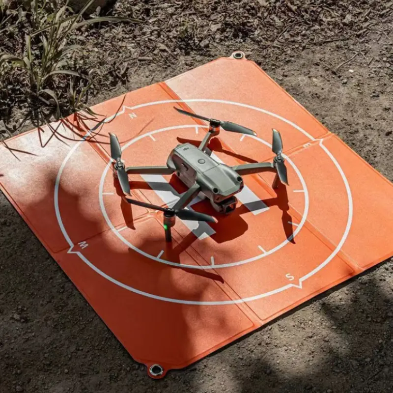 Tablier de stationnement pliable pour drone Tapis d'atterrissage étanche pour drone Héliport portable pliable rapide pour drone
