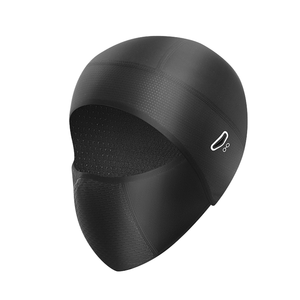 RIDERACE <span class=keywords><strong>Casque</strong></span> <span class=keywords><strong>de</strong></span> cyclisme thermique coupe-vent pour hommes, doublure <span class=keywords><strong>de</strong></span> sport, course à pied, ski, vélo, couvre-chef, matériau en polyester, adapté à l'extérieur - Product Image 1