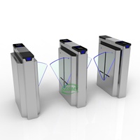 Barrière de porte à battant rétractable en acier inoxydable 304