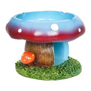 <span class=keywords><strong>Cenicero</strong></span> personalizado para cigarros con diseño de molinillo Scania alto <span class=keywords><strong>Cenicero</strong></span> de hongos de poliresina para jardín al aire libre en Bonitos colores - Product Image 4