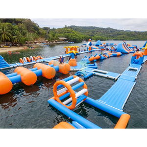 0.9mm PVC flottant parc aquatique gonflable lac jeux d'eau gonflables parc aquatique gonflable pour la mer - Product Image 4