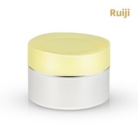 Flacon de crème portable 0,5 oz à marque privée, flacon de vernis à ongles en gel PS, flacon échantillon, emballage personnalisé avec LOGO, finition givrée