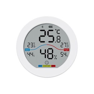 Thermomètre numérique Th1, hygromètre, affichage LCD, pour intérieur, maison, bureau, moniteur de température et d'humidité alimenté par batterie - Product Image 1
