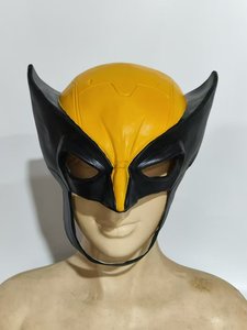 Casco de Látex de PVC para Disfraz de Superhéroe Adulto, Máscara de <span class=keywords><strong>Wolverine</strong></span> para Cosplay, Halloween, Navidad y Fiestas de Disfraces - Product Image 4