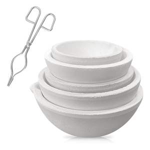 Quartz <span class=keywords><strong>creuset</strong></span> plat bol or argent platine affiner fusion-<span class=keywords><strong>creuset</strong></span> de qualité supérieure pour les laboratoires de stockage en métal fondu - Product Image 1