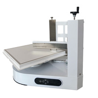 Machine à glaçage automatique et commerciale pour gâteaux d'anniversaire de forme ronde, machine à décorer les gâteaux