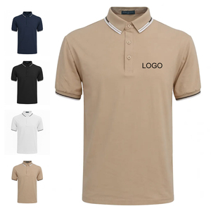 Venta Directa de Fábrica, Personalización al por Mayor, ODM OEM, Nuevo <span class=keywords><strong>Polo</strong></span> de Punto para <span class=keywords><strong>Hombre</strong></span> de Manga Corta Multicolor, Calidad-Precio - Product Image 1