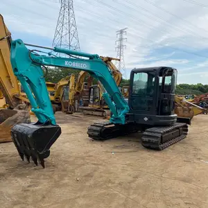 Used Kobelco SK55 3.5 ton 5 ton Hydraulic Excavator in Low Price