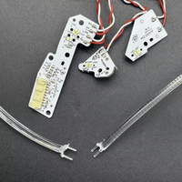 Para MODEL S 2016 2017 2018 2019 2020, Faros Delanteros para Automóvil, Tiras de Luces DRL, Ojos de Ángel, Módulo de Balasto con Chip, Accesorios de Mantenimiento