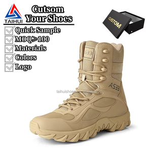 Nouveau style <span class=keywords><strong>de</strong></span> bottes personnalisées avec des bottes hautes respirantes et résistantes à l'usure pour les chaussures <span class=keywords><strong>de</strong></span> randonnée en plein air pour hommes - Product Image 2