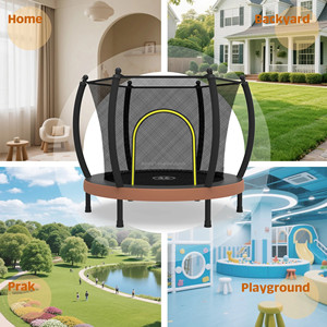 Zoshine Langlebiges, Sicheres, Weiches Indoor-Baby-Sensorik-Trainings-Trampolin, Geräuscharmes, Verschleißfestes Universelles Kleines Sprungbett für Jungen und Mädchen - Product Image 5