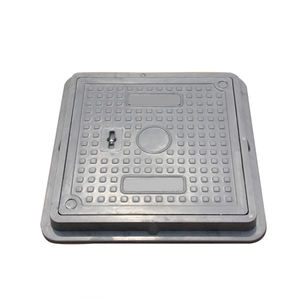 Waterdichte FRP kunststof composiet putdeksel EN124 norm lichtgewicht duurzaam eenvoudige installatie YILUTONG YLTRMC-001 - Product Image 2