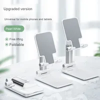 Support de téléphone de bureau multifonctionnel portable pratique en ABS avec chargeur inclus pour diffusion en direct paresseuse, tablette étanche