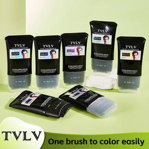 TVLV 120g peigne de teinture <span class=keywords><strong>temporaire</strong></span> pour cheveux 7 couleurs à la mode pour hommes et femmes | crème de couleur de cheveux lavable pour fête et cosplay - Product Image 2