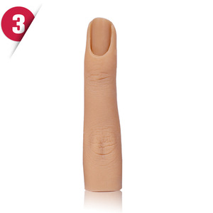 Pratique <span class=keywords><strong>Faux</strong></span> Ongles Modèle Flexible Pliable Mannequin <span class=keywords><strong>Doigt</strong></span> <span class=keywords><strong>Silicone</strong></span> Nail Formation <span class=keywords><strong>Doigt</strong></span> pour Ongles En Acrylique - Product Image 6