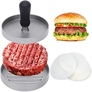 Metal antiadherente para hamburguesas y carne de res Patty Maker Veggie Cheese Patties Press Herramientas para aves de corral Beef & Poultry Burger Patty Maker - Product Image 1