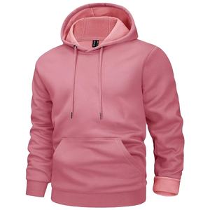 Customized New Arrival Men's Pullover Hoodies 100% Cotton Fleece Casual Breathable Spring Fashionable Hoodies For Winter Wear - Product Image 1