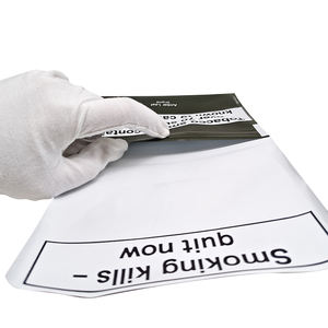 Bolsas <span class=keywords><strong>de</strong></span> Plástico Vacías para Tabaco al por Mayor, Estilo GV Leaf UK, 25g 50g, para Liar Hierbas para Fumar a Mano - Product Image 4