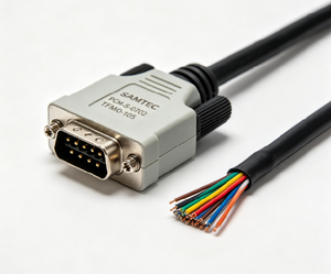 Câble d'entrée/sortie (I/O) à angle droit PCM-S-0702 SAMTEC TFM-105 10 broches avec fils de raccordement pour caméra de vision industrielle Teledyne DALSA Nano GigE - Product Image 3