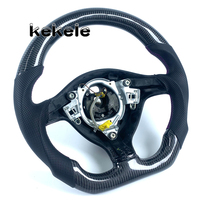 Volante de Fibra de Carbono para Volkswagen MK4 Golf 4, Compatible con Bora Jetta4 Passat B5 R32, Base Plana, Alta Calidad, Personalizable