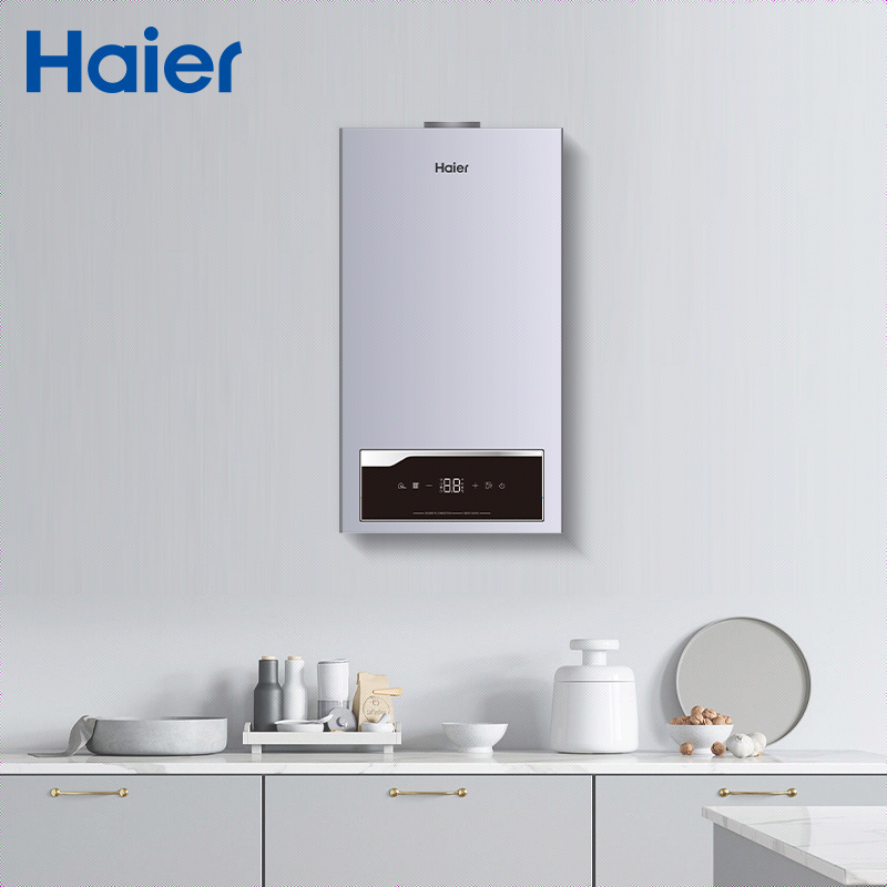 Haier設置が簡単家庭用温水インテリジェント電子制御33kg天然ガス暖房蒸気ボイラー家庭用