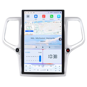 หน้าจอแนวตั้งขนาด 14.5 นิ้ว สไตล์เทสลา ระบบแอนดรอยด์ 13 รองรับ Wireless CarPlay พร้อมระบบนำทาง GPS สำหรับรถจี๊ป แกรนด์เชอโรกี ปี 2014-2020 - Product Image 2