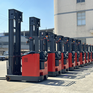 รถยกไฟฟ้าแบบ Reach Truck ขนาด 2 ตัน 2.5 ตัน เสาสามท่อนสูง 8-12 เมตร ใช้แบตเตอรี่ตะกั่วกรด พร้อมอุปกรณ์ย้ายด้านข้างแบบไฟฟ้า รุ่น CQD15 - Product Image 6