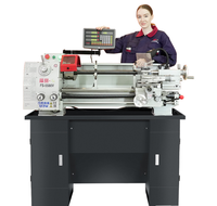 Tour de banc horizontal de précision FuSai FS-5580V 220V 750W homologué CE pour le bois et le métal, avec broche de fraisage et de perçage