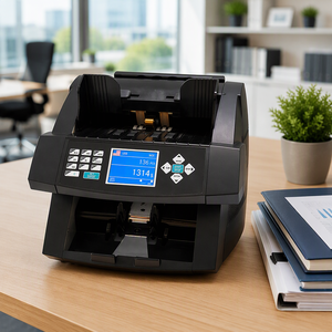 Compteur de billets H-8500 pour USD/<span class=keywords><strong>EURO</strong></span>, machine de comptage de devises multiples, machine de comptage de billets à dénomination mixte - Product Image 1