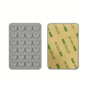Support de téléphone multifonctionnel en silicone avec ventouse et adhésif, personnalisable avec logo et couleur, pour voiture et bureau, cadeaux d'entreprise - Product Image 2