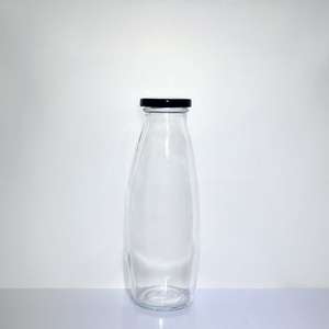 Bouteille <span class=keywords><strong>de</strong></span> jus, yaourt, <span class=keywords><strong>lait</strong></span>, pudding, gelée <span class=keywords><strong>de</strong></span> nid d'oiseau à bec à vis, verre super flint - Product Image 3