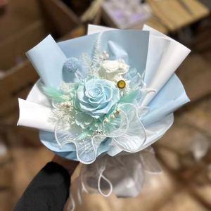 Fornitura di fabbrica bomboniere Bouquet di Rose Bouquet di fiori stabilizzati regalo per <span class=keywords><strong>la</strong></span> fidanzata - Product Image 5