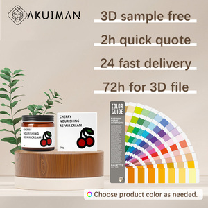 Envase de vidrio para crema cosmética de 200g con tapa de aluminio - Product Image 5