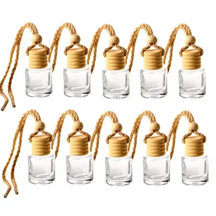 Yeni varış boş araba için parfüm şişeleri 10 ml boş şişe araba parfüm cam araba hava spreyi şişeleri parfüm