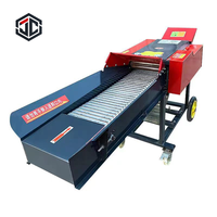 Petite machine à hacher la paille pour la préparation de l'herbe verte, du foin et de l'alimentation animale, adaptée aux fermes familiales et aux ranchs