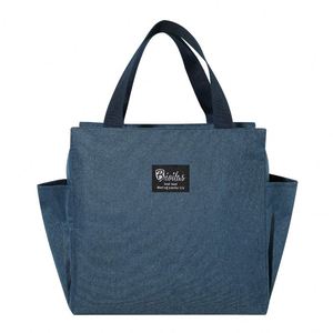 Sac à lunch isotherme Bixitas avec doublure en PEVA et fermeture à glissière, grande capacité, sac fourre-tout imperméable pour adultes, bureau et pique-nique - Product Image 5