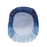Ensembles de literie 100% polyester de luxe personnalisés 4 pièces drap-housse tissé Technique imprimé branche lune conceptions ensemble de draps de lit