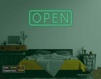 Dropshipping Enseigne LED ouverte/fermée pour la publicité extérieure 24 heures Business Lighting Neon Store Sign for Shop Car Easy