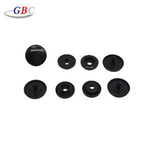<span class=keywords><strong>2025</strong></span> <span class=keywords><strong>New</strong></span> Cổ Phiếu Nhà Máy Thân Thiện Với Môi Tùy Chỉnh Kích Thước T3 T5 T8 Nhựa Màu Đen <span class=keywords><strong>Snap</strong></span> Nút 12Mm Có Thể Giặt Chất Liệu PP Cho Hàng May Mặc - Product Image 2