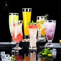 350/450ml Bar mariage Restaurant graver Logo personnalisé verres à vin ensemble de 6 pièces fête verre à vin tasses pour Cocktail boissons
