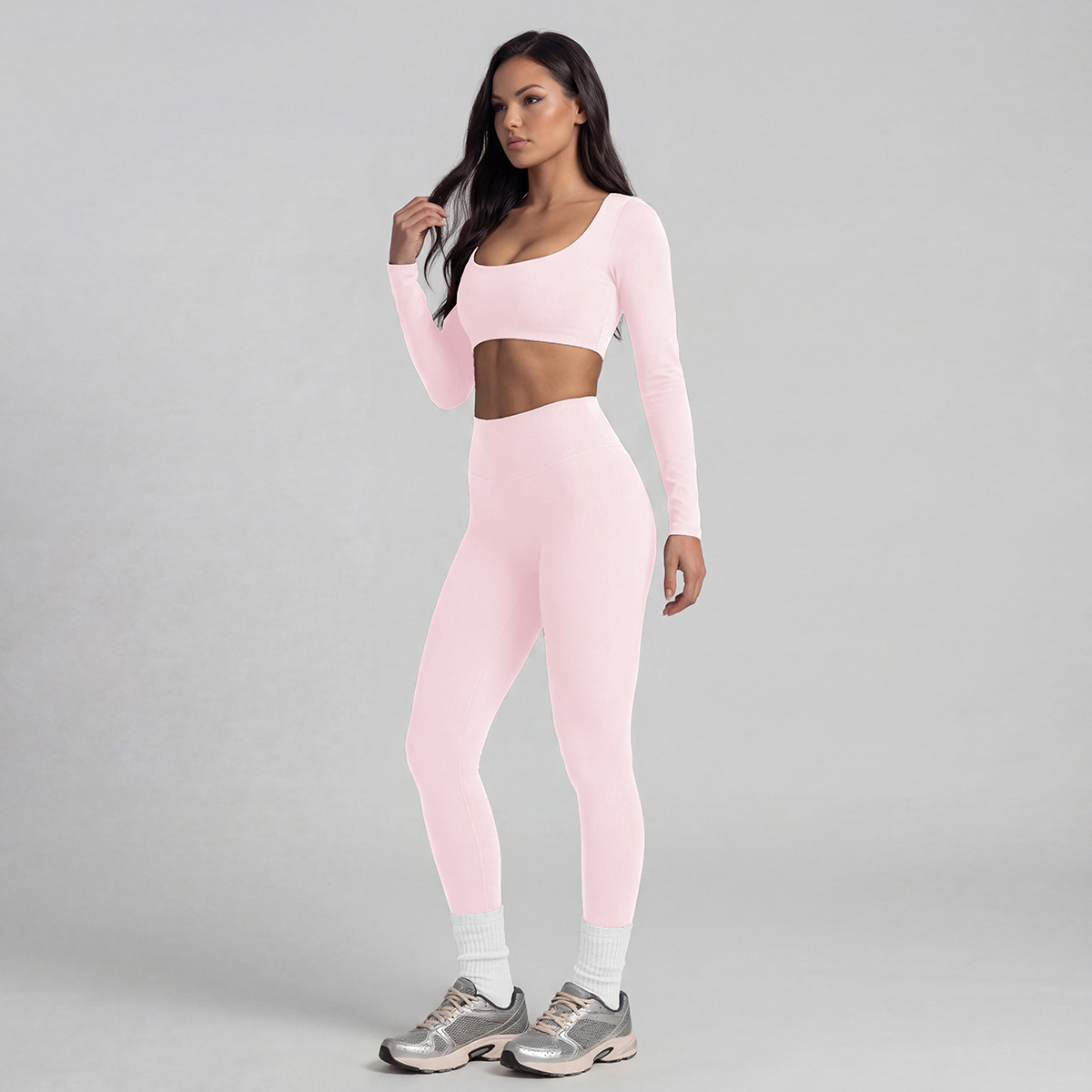 Set collant rosa