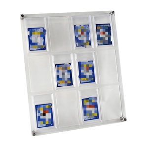 แผ่นอะคริลิคสำหรับติดผนัง 12 ช่อง สำหรับจัดแสดงการ์ดเกรด - Product Image 2