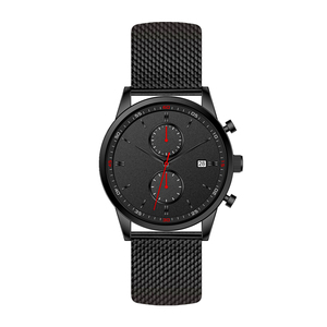 Reloj de pulsera de acero inoxidable para hombre, accesorio de pulsera resistente al agua con logotipo personalizado, OEM 316L - Product Image 1