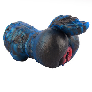 GEEBA Furry Wolf Monster Male Masturbator Silicone Fantasy Beast Butt Sex Toys for Men Texture Adult New Products Ideas Business - Product Image 4