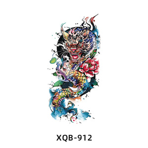 Nuevos Diseños 2025, Tatuajes Temporales de Papel con Diseños de Animales, Resistentes al Agua, para Aplicar en Todo el <span class=keywords><strong>Brazo</strong></span> o <span class=keywords><strong>Medio</strong></span> <span class=keywords><strong>Brazo</strong></span>, para Hombres y Mujeres - Product Image 4