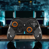 Manette sans fil à double vibration pour Nintendo Switch, joystick avec bouton arrière programmable pour Android/PC