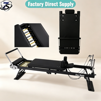 Machine de Pilates Reformer pliable pour la maison, gain de place, en acier allié professionnel, fournisseur en gros pour les États-Unis