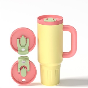 Maekawa 40oz Car <b>Mug</b> Lid Leak Proof <b>Plastic</b> Airtight For Cups - Product Image 1